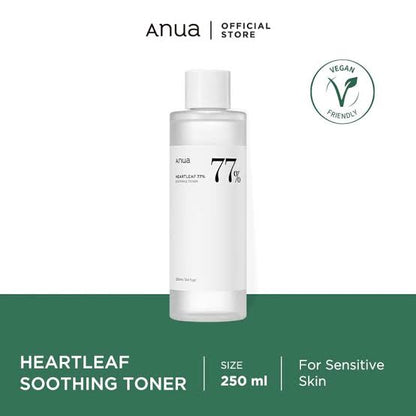 Anua Heartleaf 77% Soothing Toner 250Ml