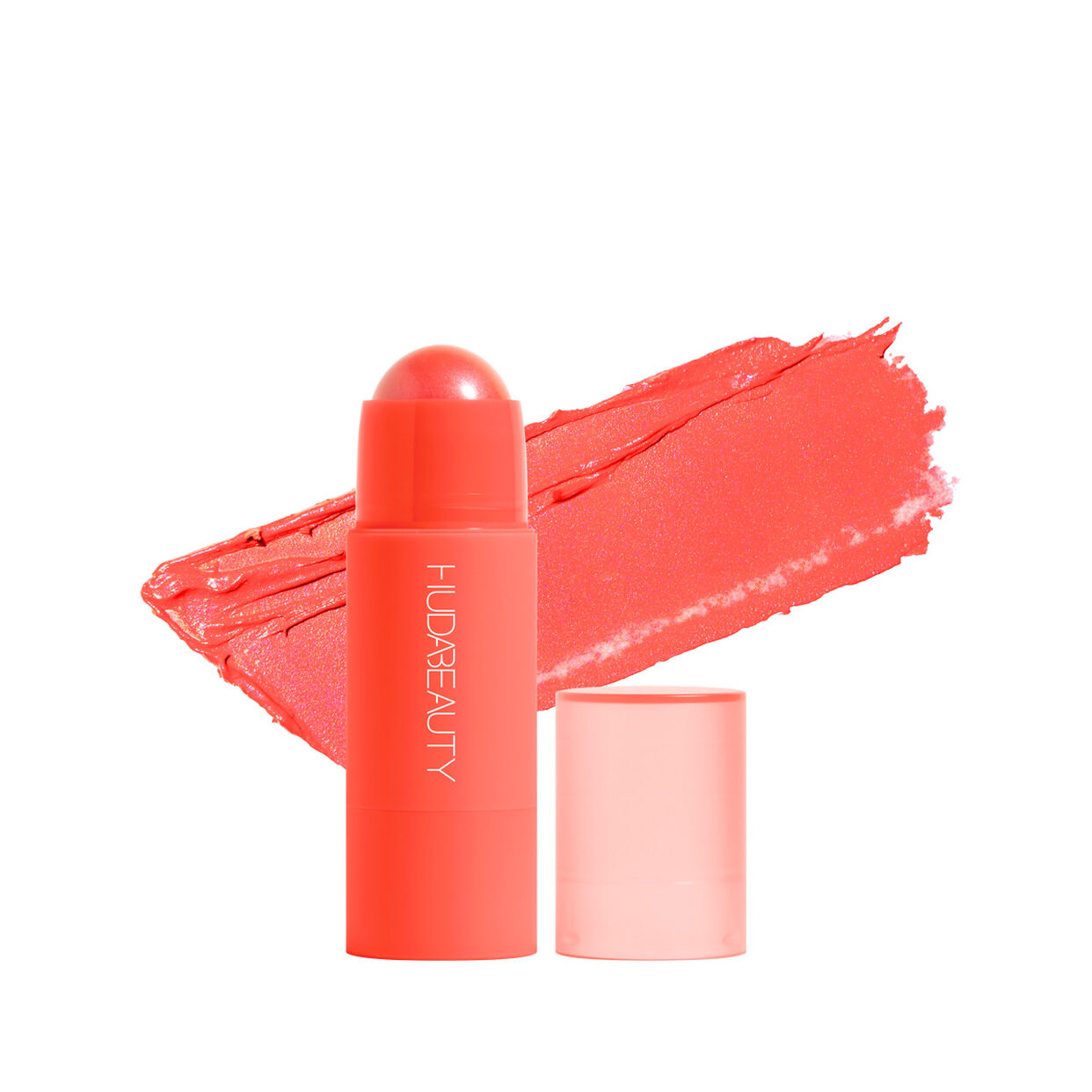 HUDA BEAUTY - CHEEKY TINT BLUSH STICK - CORAL CUTIE