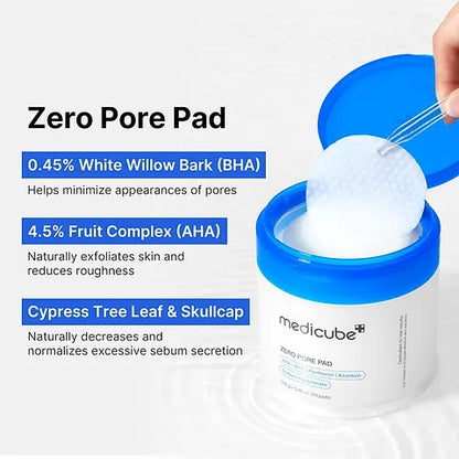 Medicube - Zero Pore Toner Pads