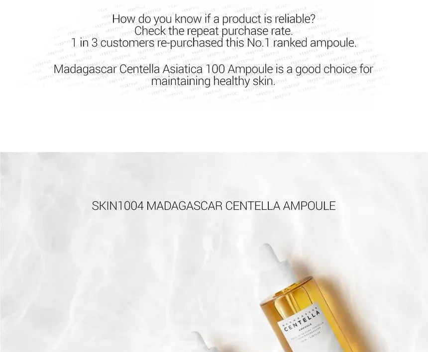 SKIN1004 - MADAGASCAR CENTELLA ASIATICA AMPOULE 100ml