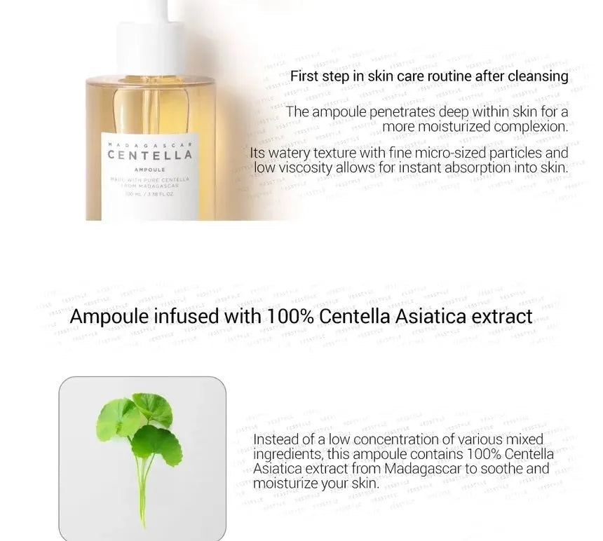 SKIN1004 - MADAGASCAR CENTELLA ASIATICA AMPOULE 100ml