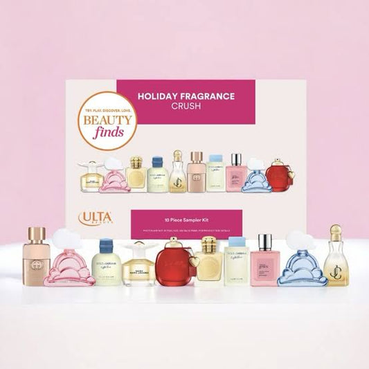 ULTA Holiday Fragrance 10pc MINI Perfume Fragrance Crush set