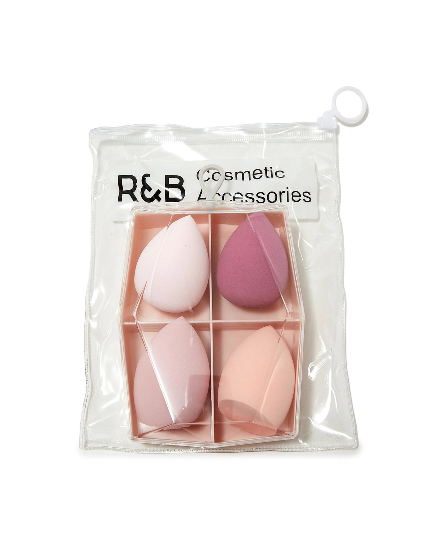 R&B Pack of 4 Makeup Blender Sponge