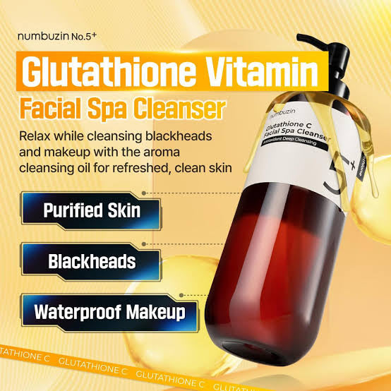 NUMBUZIN - NO.5 GLUTATHIONE VITAMIN FACIAL SPA CLEANSER