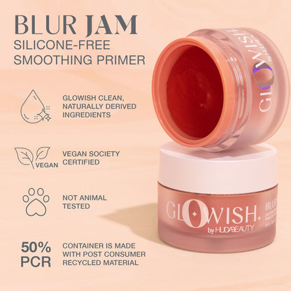 GloWish Blur Jam Silicone-Free Smoothing Primer - Huda Beauty