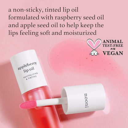 NOONI Korean Lip Oil - Appleberry